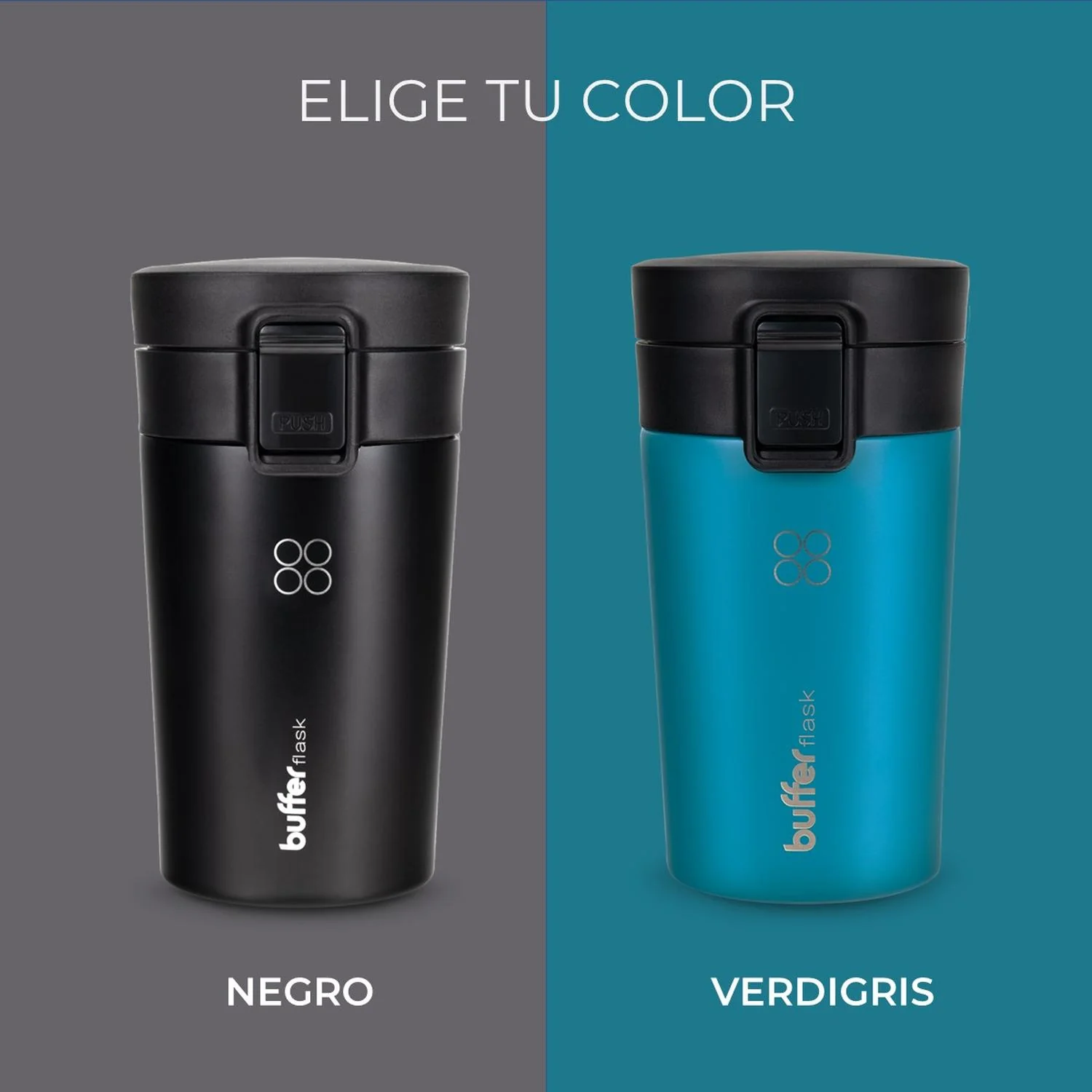 Mug Termo Para Cafe Buffer Vaso Termico 300ml 10oz Sellable - Imagen 8