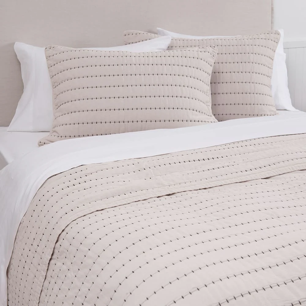 Cubrecama Quilt Lorenzo King Beige