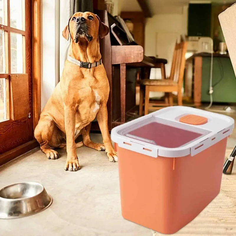 2 Recipientes De Alimentos Para Perros Contenedor Alimentos - Imagen 5