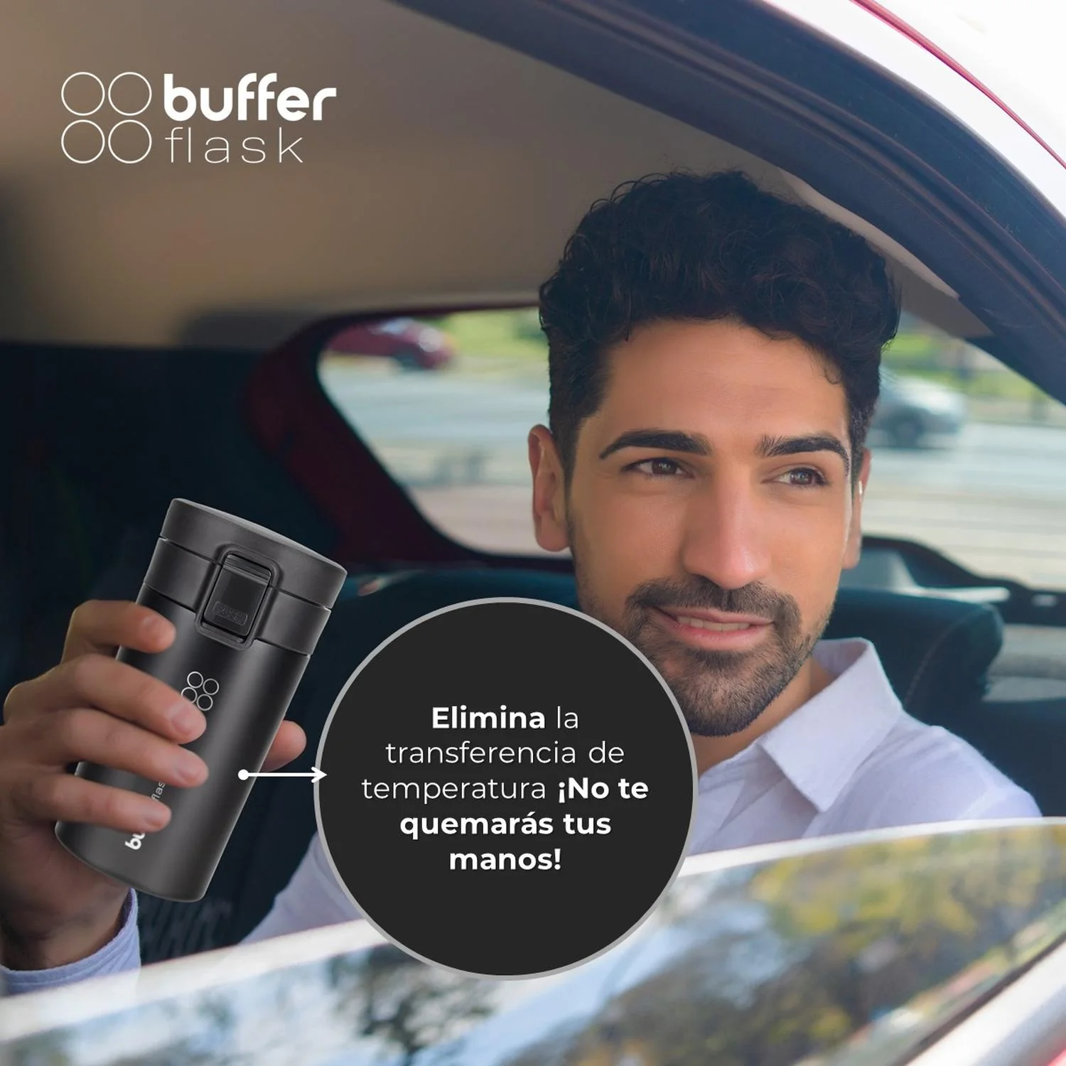 Mug Termo Para Cafe Buffer Vaso Termico 300ml 10oz Sellable - Imagen 3