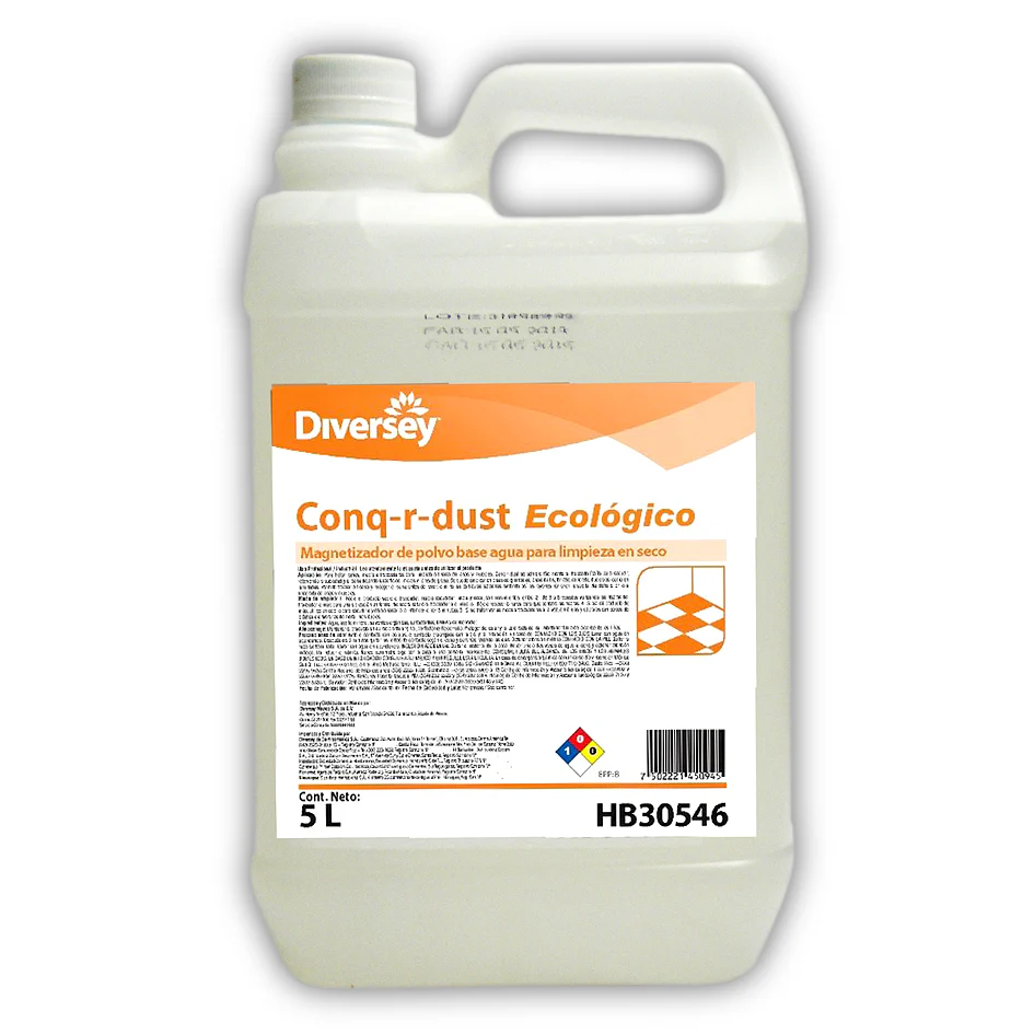 CONQ-R-DUST ECO.5 L LIMPIADOR DE POLVO P/ USO EN SECO 4PZAS EN CAJA